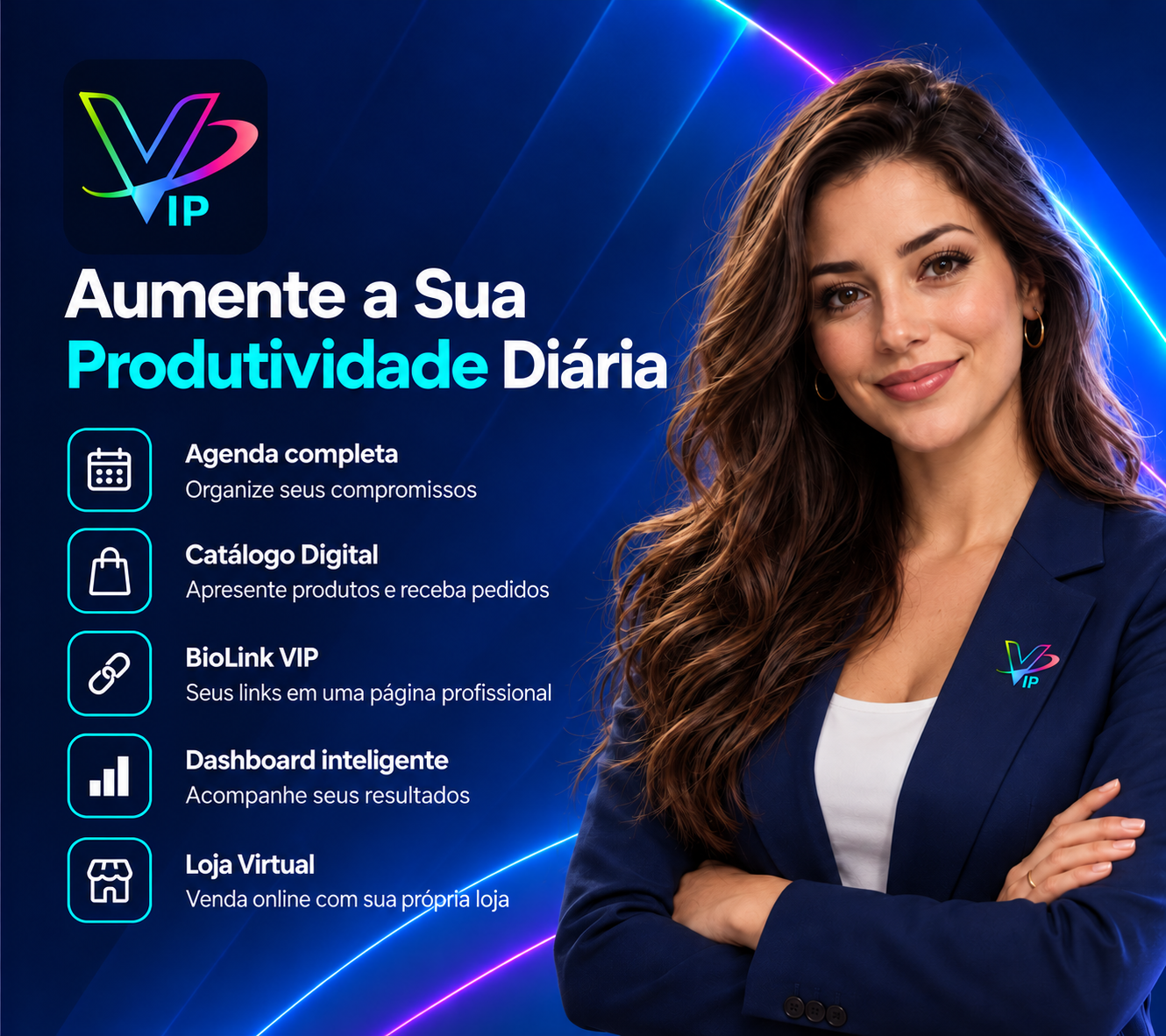 Aumente a sua produtividade diária com Agenda, Central de Links, Dashboard e diversas ferramentas